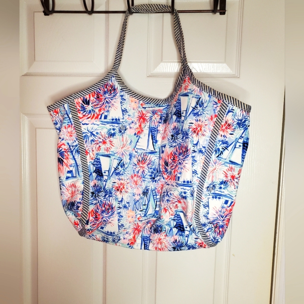 Lilly Pulitzer Sea To Shining Sea Beach Bag